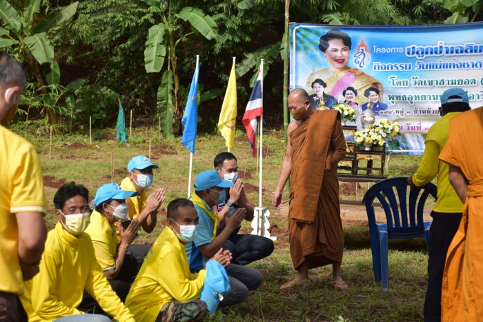 โครงการปลูกป่าเฉลิมพระเกียรติฯ วันพฤหัสบดีที่ 31 สิงหาคม 2564